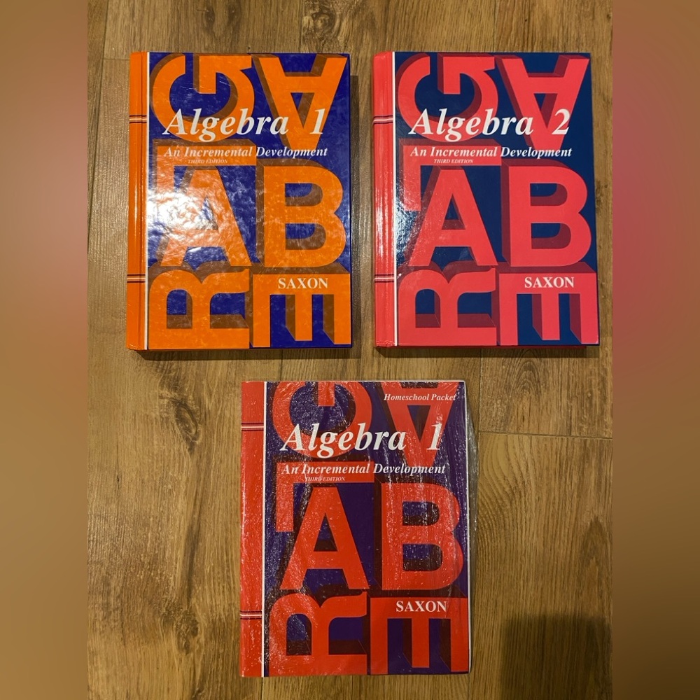 Saxon Math-algebra 1, 2, & algebra one answer key and tests forms (Hardcover)